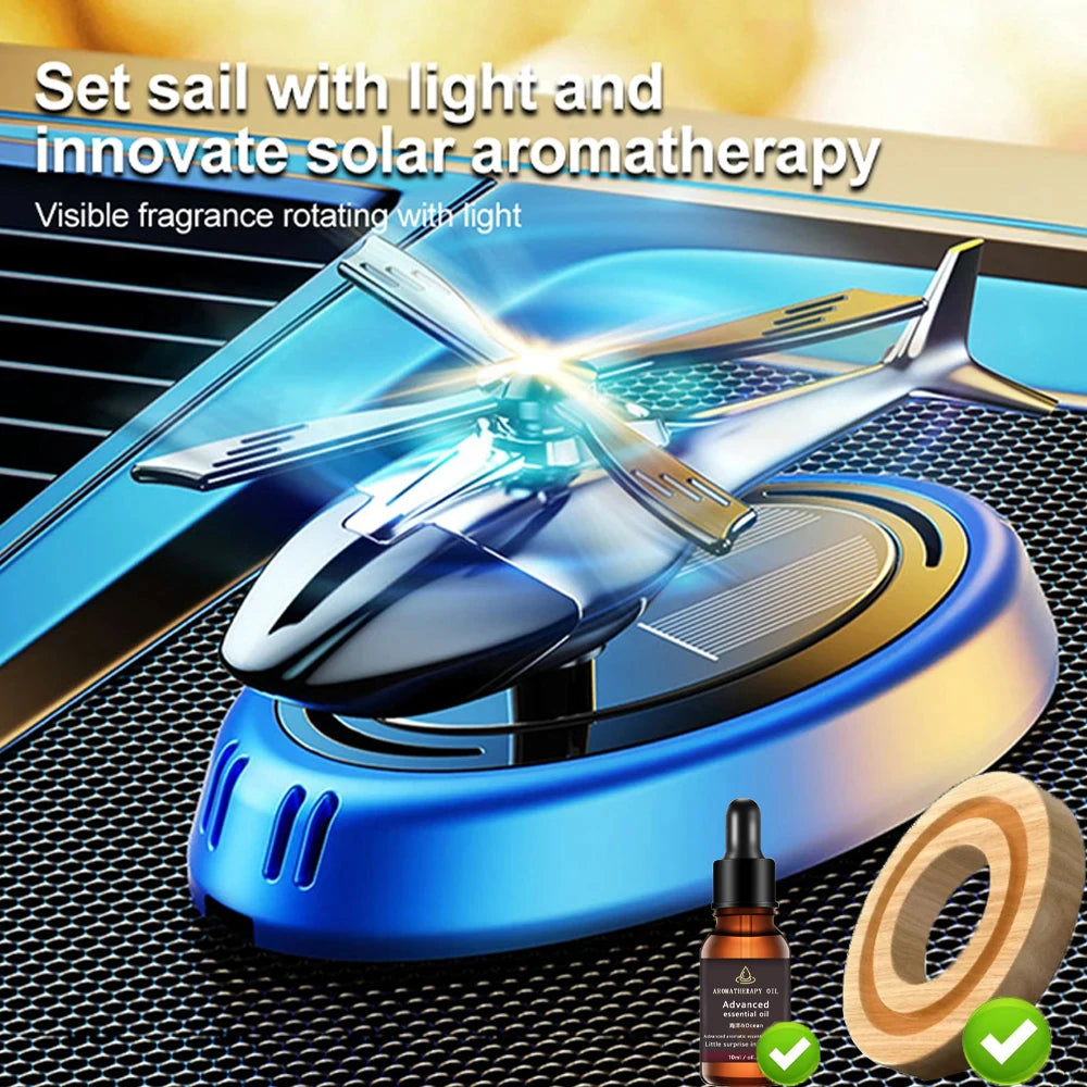 Solar Helicopter Air Freshener