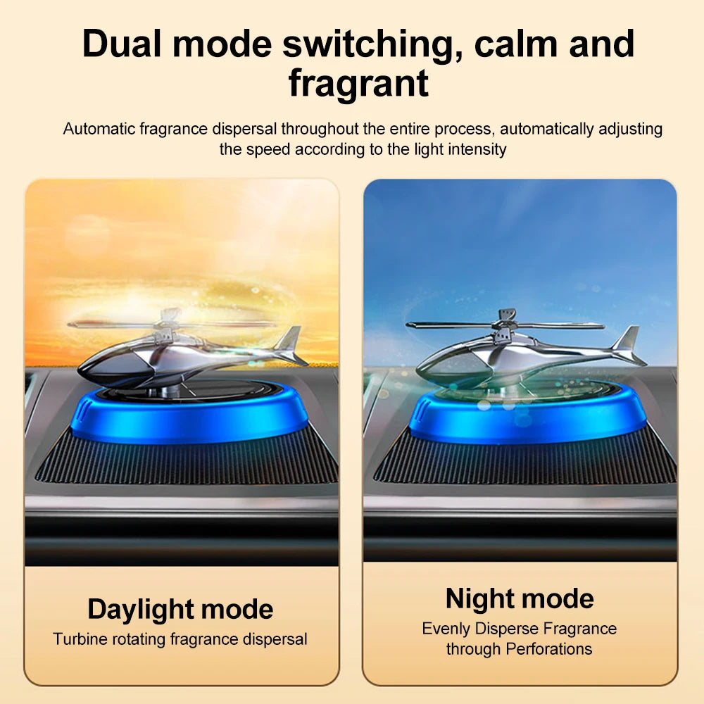 Solar Helicopter Air Freshener